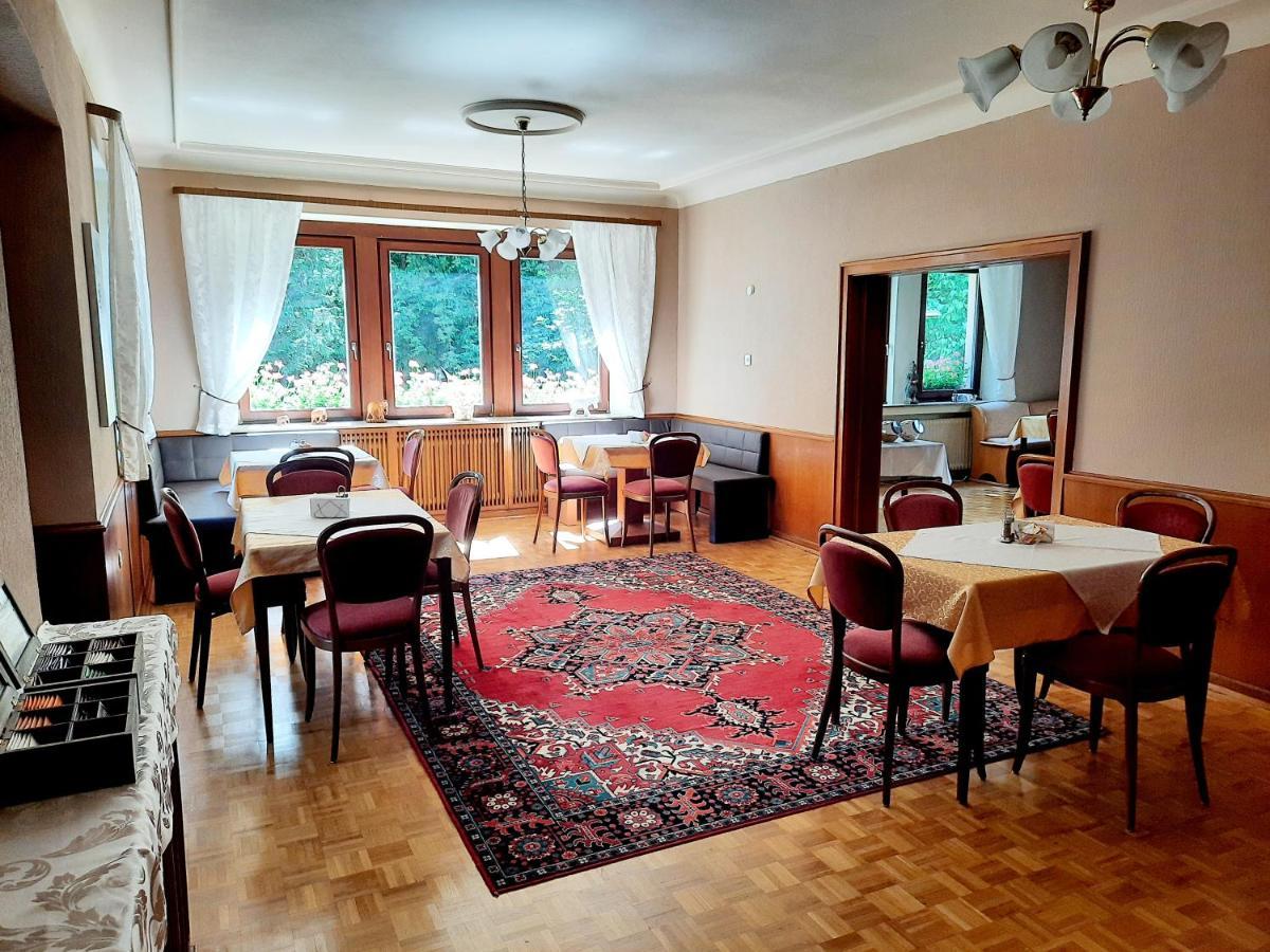 Hotel Pension Bluechersruh Bad Berneck im Fichtelgebirge Zewnętrze zdjęcie